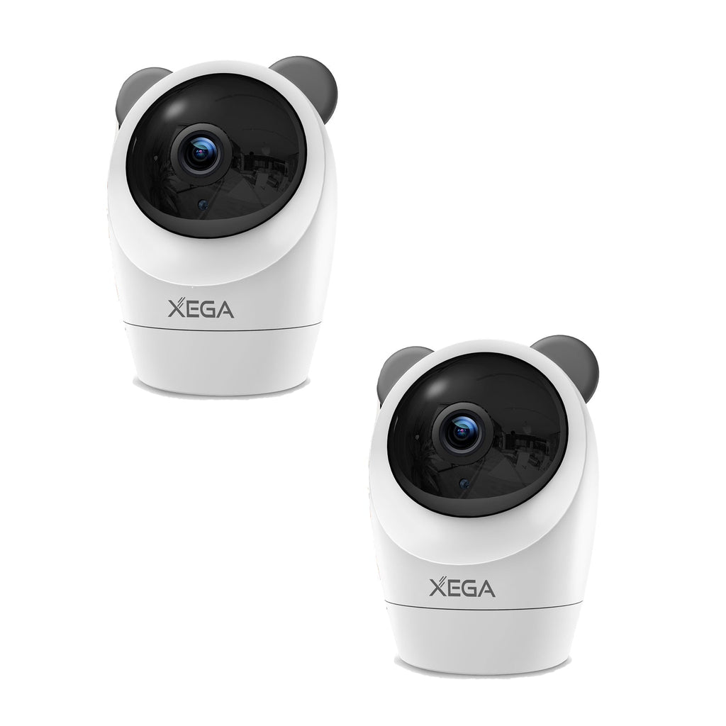 Xega 4G Cámara Vigilancia Interior con Tarjeta SIM,24/7 Grabación Continua Camara sin Wi-Fi,355°P 60° T, 2K Visión Nocturna,Detección PIR,Audio Bidireccional,TF & Cloud,Personas/Mascotas/Ancianos