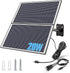 Xega 20W Solarpanel schwarz für Überwachungskamera mit Type-C Anschluss