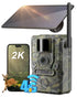 Xega XG-11 4G LTE Wildkamera mit 2K, Solarpanel und SIM-Karte für zuverlässige Überwachung in freier Natur