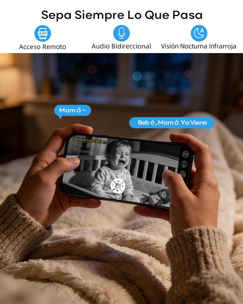 Xega 4G LTE Cámara Vigilancia sin WiFi Interior con Tarjeta SIM, 2K Batería Recargable Cámara PTZ, Visión Nocturna a Color, Detección de PIR, Audio Bidireccional, IP65