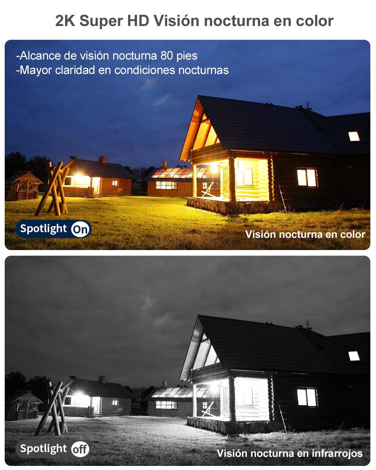 Xega 4G Camara Exterior con Tarjeta SIM【24/7 Grabación Continua】 2K PTZ Cámara Vigilancia con Cable, Seguimiento Automático AI Detección Humano Instanrt Alerta, IP66, Tarjeta SIM incluida