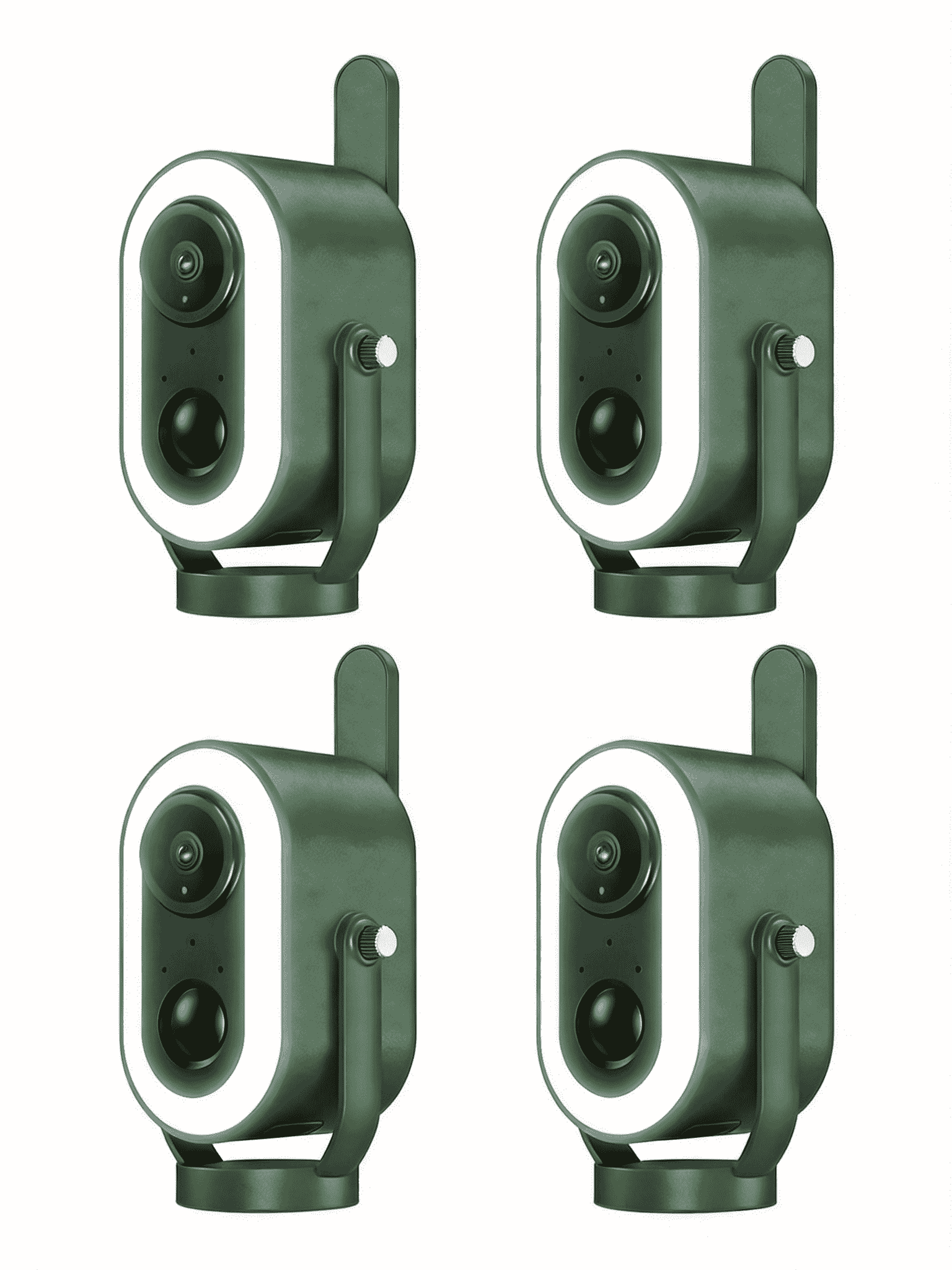 Xega 4G LTE Cámara de Seguridad Magnética con Tarjeta SIM Portátil Exterior | 2K HD Celular Cámara de Seguridad Batería 6000mAh Detección PIR Humana para Autocaravanas/Camping/Viajes/Picnic IP65